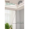 Extra-Long Dusters with Extension Pole 100-inch for Cleaning, Bendable Microfiber