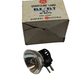 Universal projector lamp bulb replacement - ELE/ELT - 30V 80W -GE -VINTAGE