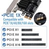 PCIE 4 Port SATA III 6Gbps Expansion Cards, PCIE 1X