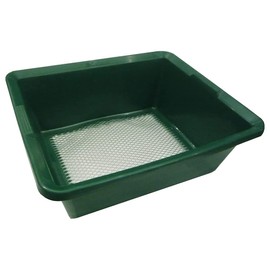 Tierra Garden Mesh Garden Sieve, Fine Galvanized Screen for Efficient Soil Sifting and Planting Preparation, 14.25”x12.75”x5.5” (Standard)