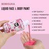 BOBISUKA Pink Liquid Texture Face and Body Paint Washable