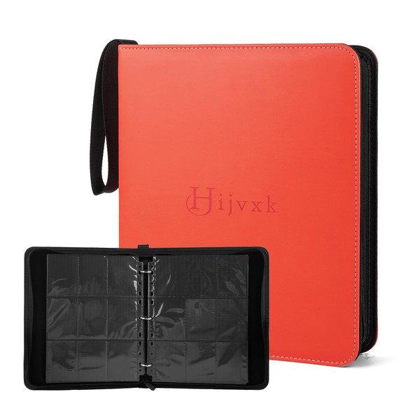 9 Pocket Card Binder,Trading Card Binder PU Collection Binder, Premium