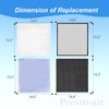 Prestivair Replacement Air Filter Kit Compatible With Rabbit Air MinusA2