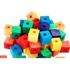 Parrot toys Colored Wooden Wood 48 Pcs. Blocks Parts for