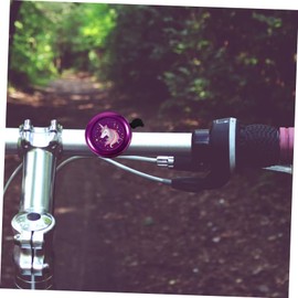 BESPORTBLE Bicycle Bell Handlebar Bell Road Bike Bell Mountain Bike Bell Bicycle Handlebar Scooter Accessories Scooter Bell MTB Bell Mountain Bike Bell Ring Plastic Classic Purple Child