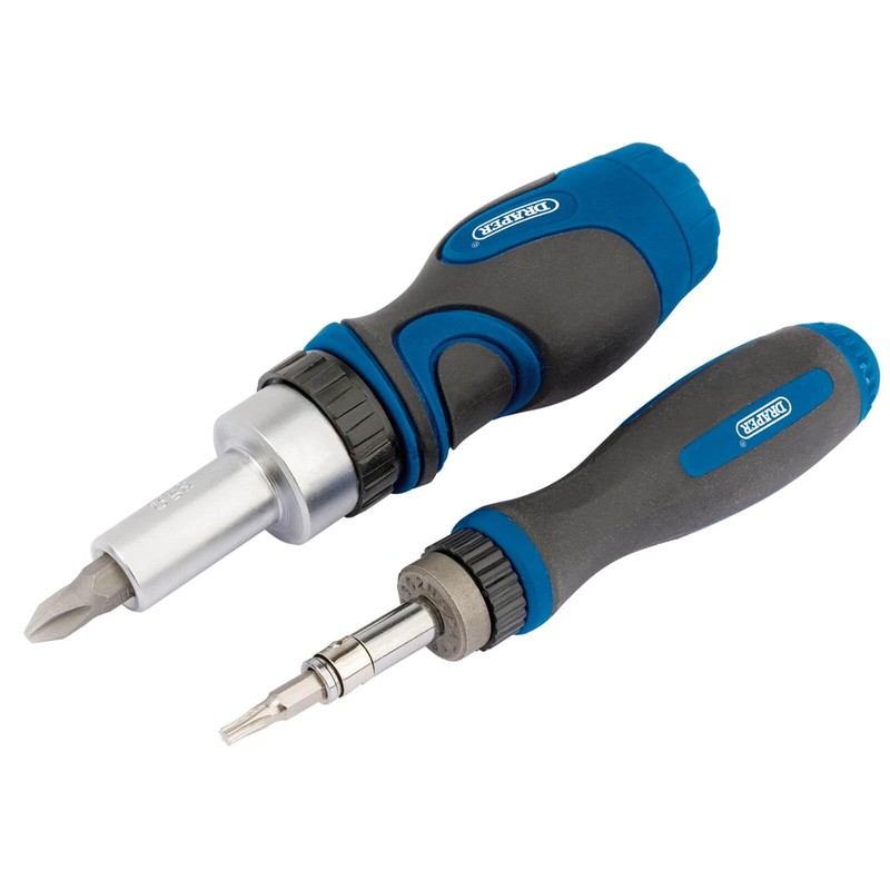 Draper 46479 Ratchet Screwdriver and Bit 42 Piece Set ,