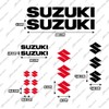 Pre-Cut Motorcycle Helmet Compatible Tank Sticker Kit - Easy to