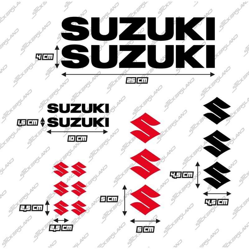 Pre-Cut Motorcycle Helmet Compatible Tank Sticker Kit - Easy to