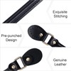 Jeesblsy Leather Handbag Handles, Bag Handle, Leather Replacement Bag Hanger,
