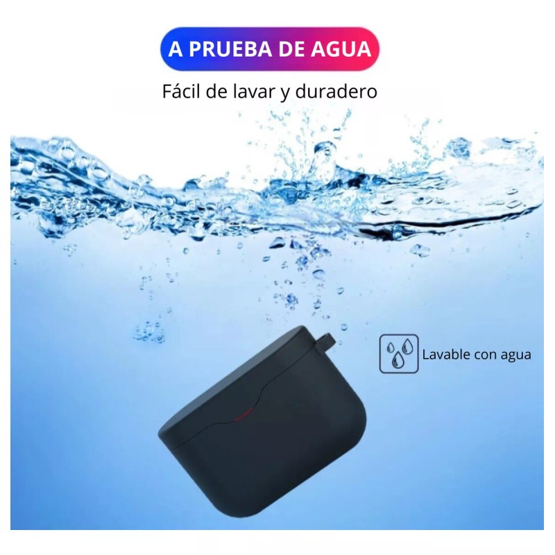 Estuchelandia Funda De Silicona Suave Con Gancho Para Sony Wf