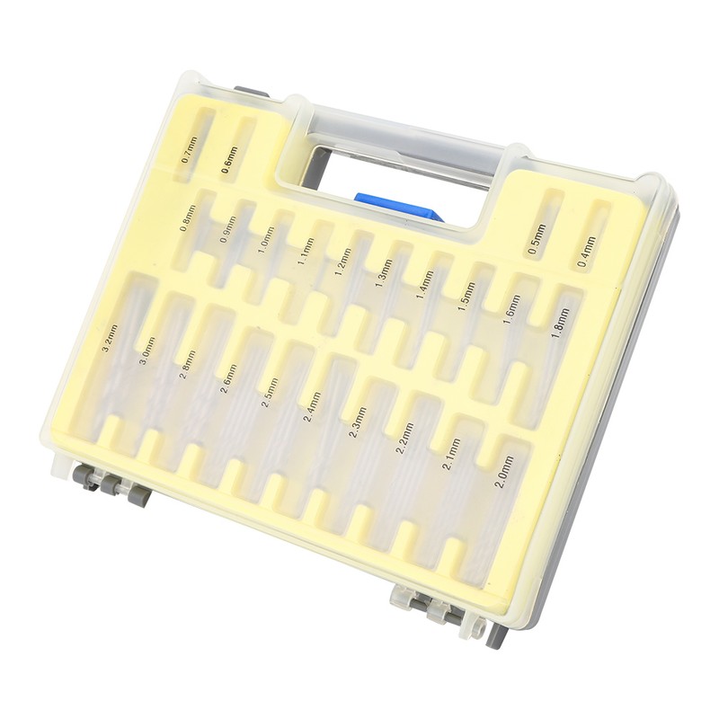 150PCs Spiral Drill Bit Mini Hole Opener Set Hardware Accessory