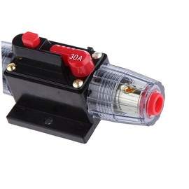 PACKOVE 12v Manual Reset Car Audio Fuse Inline Breaker Rv Circuit Breaker Protect Your Amps