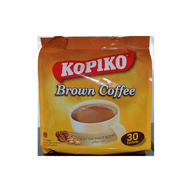 Kopiko Instant 3 in 1 Brown Coffee Mix with Creamer