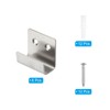 PATIKIL Tile Hanger Bracket 1.6x1.4"", 6 Set U Wall Mounted