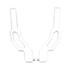 Snowmobile Sentinel Handguard Mount Brackets Kit Aluminum Replacement for Polaris