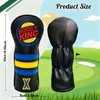 Golf Head Covers, Golf Headcovers for Woods and Hybrids Women