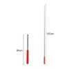 Telescopic Flag Pole, Handheld Flagpole, Portable Extendable, 2 Pieces Handheld
