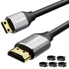 HDMI to Mini HDMI Cable 4 FT, High Speed HDMI