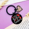QUIHUD Gifts from Sister Big Little Soul Sisters Keychain Birthday