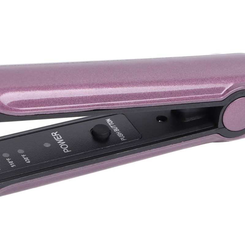 Hair Straightening Flat Iron Frizz Control Ceramics Adjustable Fast Heating