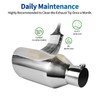 AUTOSAVER88 3 Inch Inlet Exhaust Tip, 3" Inlet 6" Outlet