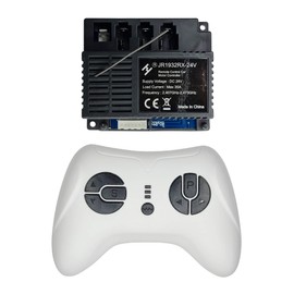 2.4G Bluetooth Remote Control and JR1932RX-24V Receiver Control Box Mother Board for Kids Powered Wheels Children Ride On Car Replacement Parts