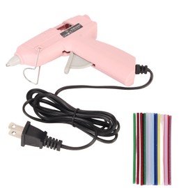 Hot Glue Machine Fast Preheating 20W Mini Hot Melt Glue Machine with 30 Glue Sticks for Kids DIY Craft 110‑240V US Plug
