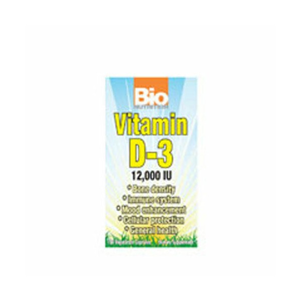 Vitamin D-3 12000IU 50 VEG CAPS  by Bio Nutrition Inc