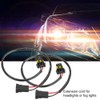 KIMISS 2 pieces 53 cm / 20.9 inch socket 9006