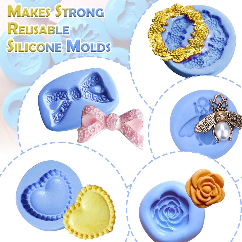 Silicone Putty - 2.5 Lb Flexible Silicone Mold Making Kit