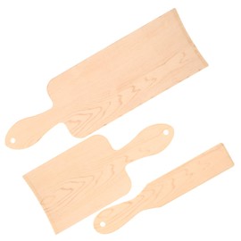 FRCOLOR 3pcs Hair Dye Paddles Highlighting Boards for Hair Coloring Dyeing Paddle for Barber Shop