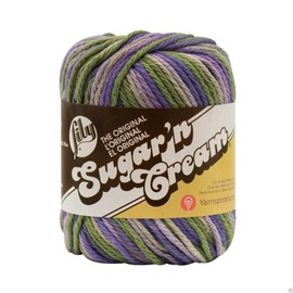Lily Sugar 'n Cream Ombre Knitting Wool Yarn 56.7g - 2235 Countryside Ombre