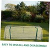 Kisangel Elevated Bed Cover Green House Covering Raised Garden Bed