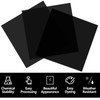 Frddiud 3 Pcs Black Transparent Acrylic Sheets, 12 x 12