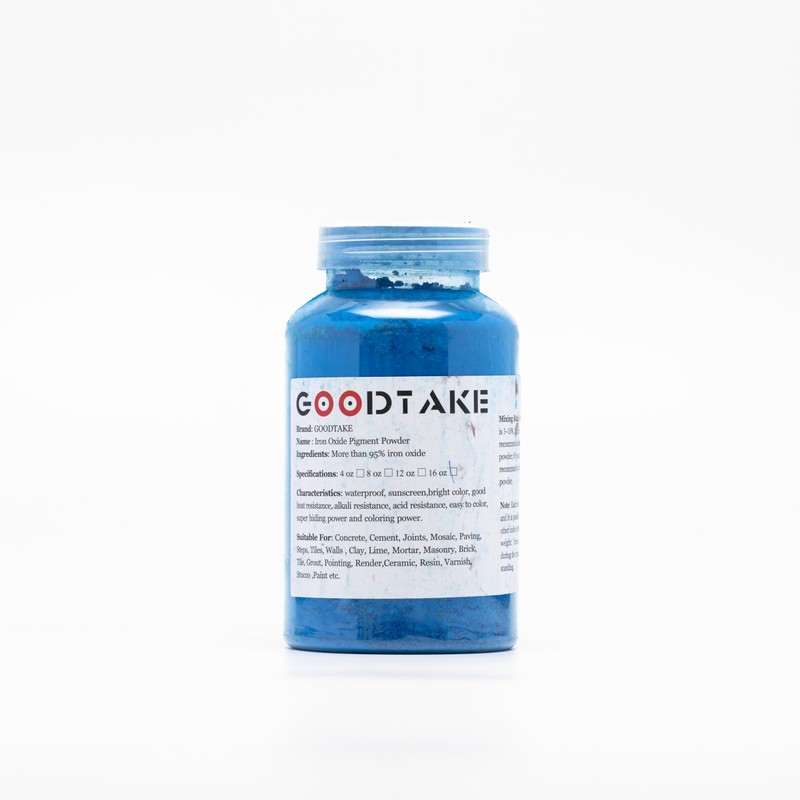 Blue Iron Oxide Powder, Concrete Dye, Concrete Cement Pigment -