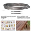 Stainless Steel Wire Rope Set Rust Proof Prevent Corrosion PVC