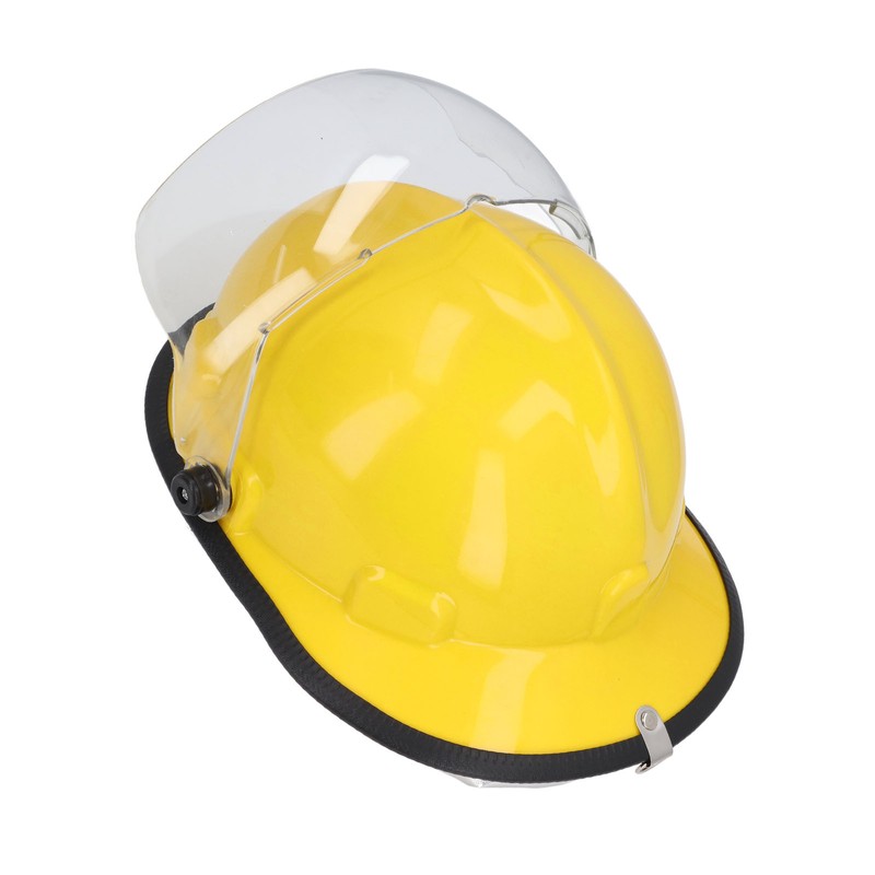 Fire Rescue Helmet with Face Shield Flame Retardant Adjustable Shock