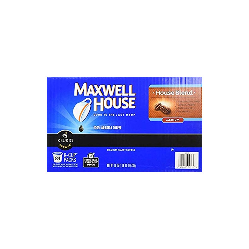 Maxwell House, House Blend Coffee (100 K-Cups)