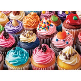 500 Piece Puzzles for Adults Ice Cream Cupcakes 20.5 x 15 Inch 500 Jigsaw Puzzles for Kids Adults Puzzles 500 Pieces for Adults Holiday Educational Challenge Toy