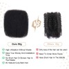 Vecago Afro Kinkys Bulk Human Hair, 18 inch 4c Curly