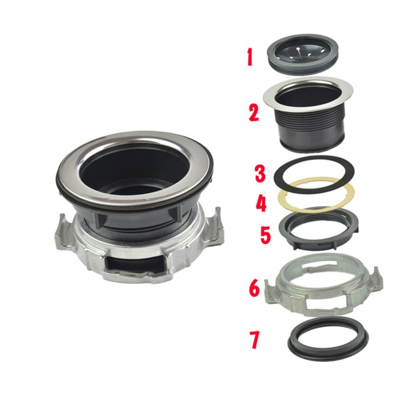 STOBAZA Garbage Disposal Flange Drain Lock Nut Replacement Kitchen Waste
