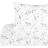 J-pinno Unicorn Rainbow Ice-Cream Cone Twin Sheet Set for Kids