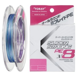 TORAY Super Strong PE X8 Line, 656.2 ft (200 m), No. 0.6