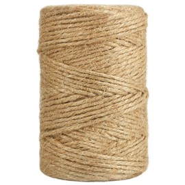 Vivifying 328 Feet Jute Twine, 3mm Jute Twine String for Climbing Plants, Gardening, Tomatoes, Bundling and Crafts