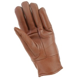 SixSigma Sports Leather Gloves Women - Real Soft Fleece Lined Ladies Gloves Winter, Perfect Driving Gloves & Stylish Winter Accessories for Womens Gloves Winter (Brown, Small/Medium)