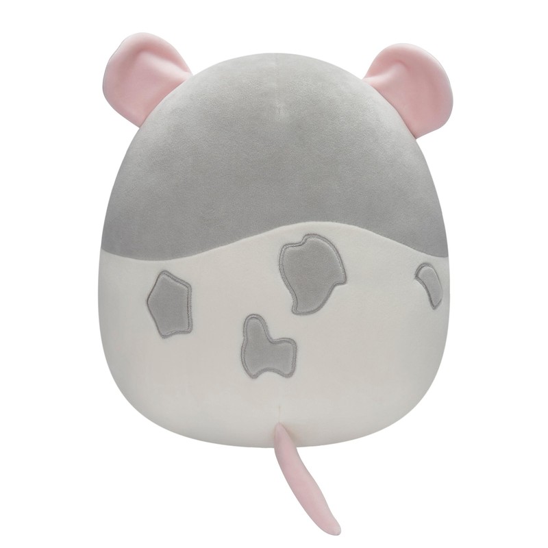 Squishmallows Original 12-Inch - Rusty the Grey and White Rat