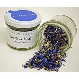 Steenbergs Cornflower Petals Dried Blue Standard Jar 5g