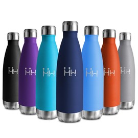 Stainless Steel Water Bottle, 750 ml, Thermos Flask, Leak-Proof, BPA-Free Insulated Flask, Water Bottle Vacuum Double-Walled, Thermal Water Bottle for Fitness, Bike, School, Camping, Children