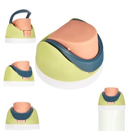 SPORCLO Replacement Lid for Owala Freesip, Cap Replacement Compatible with Owala Cup sizes 16oz 24oz 32oz 40oz, BPA-free, One Button Water Bottle Top lid Ensures No Water Leakage (Multicolor 1)