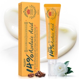 Azelaic Acid 14% Acne Cream For Face,Azelaic Acid Serum With Niacinamide & Salicylic Acid,Evens Skin Tone,Balances Skin Condition and Repairs Skin Barrier